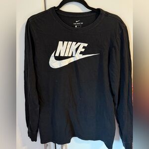 Nike Black Long Sleeve Tee